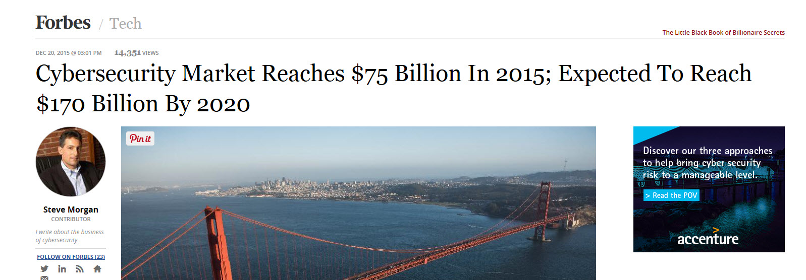 Size of Security Business